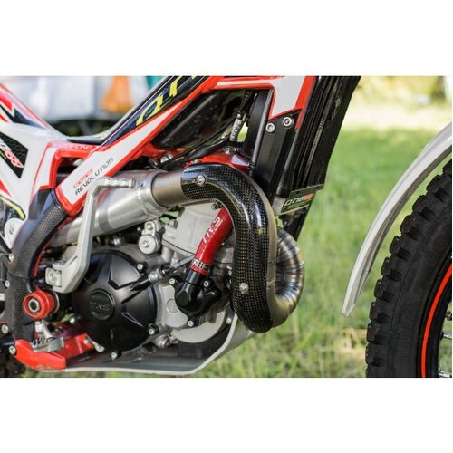 2M Carbon Exhaust Header Guard TRS 2020+