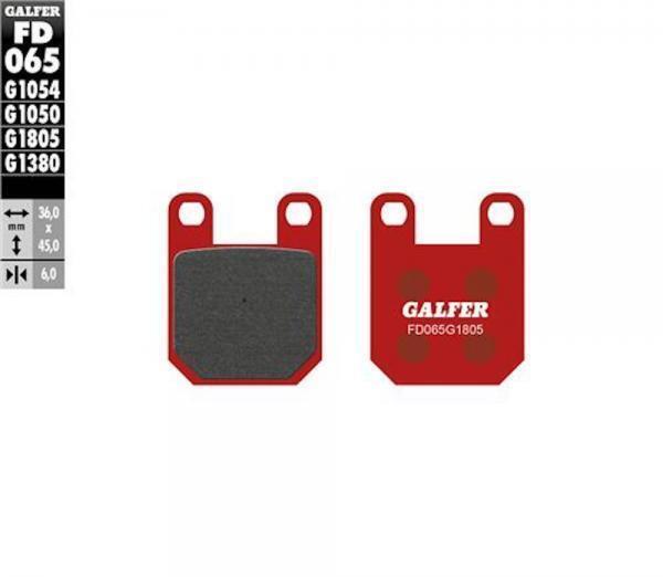 Galfer Brake Pads Front/Rear (BP008 shape - FD065)
