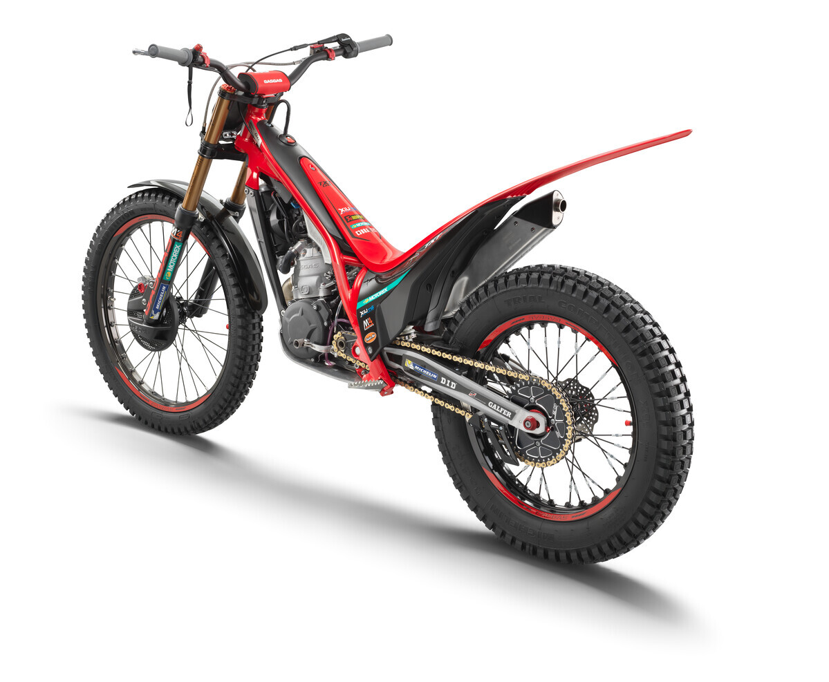 Electric gas on sale gas trials bike