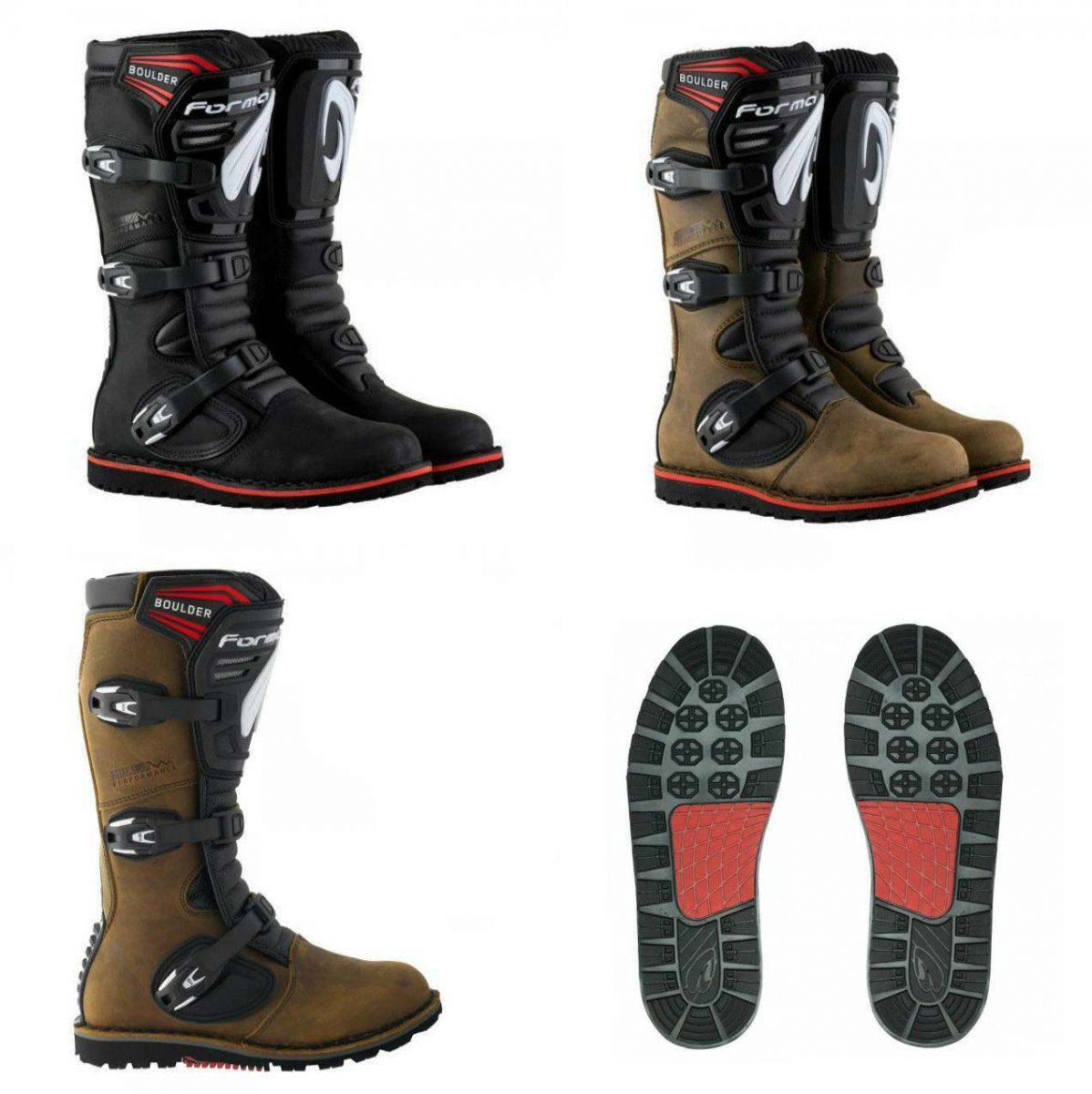 Forma Boulder Trials Boots - Black & Brown