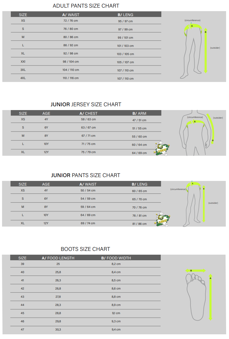 SIZE GUIDE