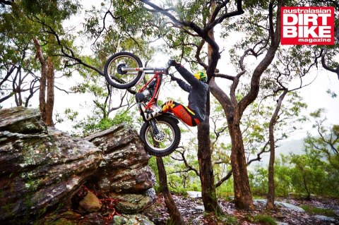 Kyle Middleton aboard the Gas gas Motos 2013 TXT Pro 280 demo. Straight out of the box and getting VERTICAL.