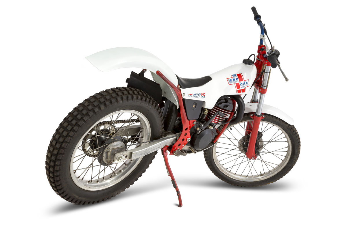 la primera moto de trial de Gas Gas, 325 Halley PXC