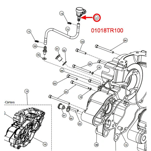 TRS Gearbox Vent Reservoir