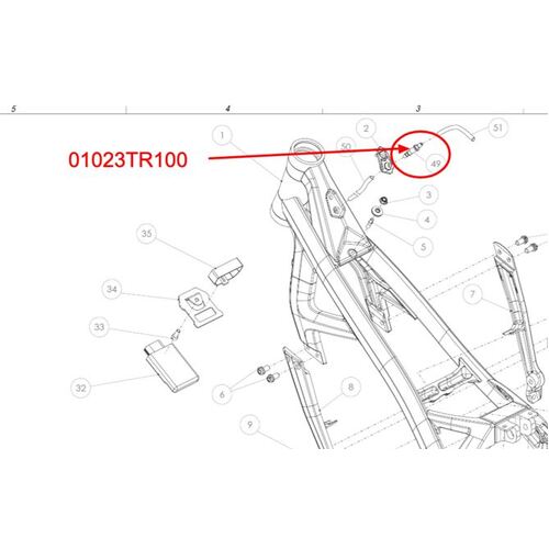 TRS Fuel Tube Pipe Vent