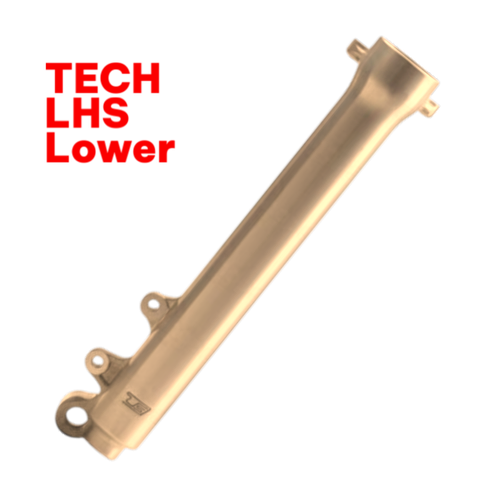 TECH Lower fork leg, LHS, Bronze