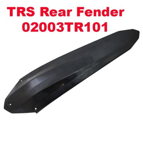 Rear Mudguard (Fender) TRS - Blank Black
