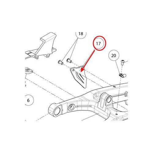 TRS SPROCKET PROTECTOR ONE-E 20