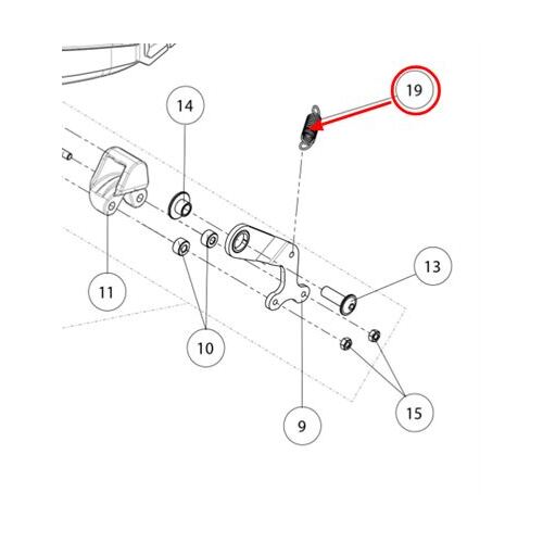 TRS CHAIN TENSIONER SPRING - ONE-E 20