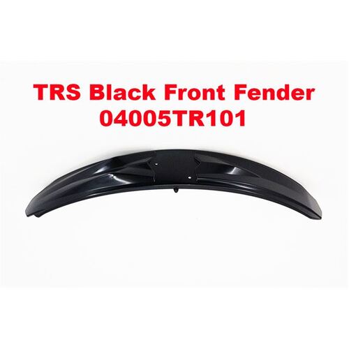 Front Mudguard (Fender) TRS, Blank, Black