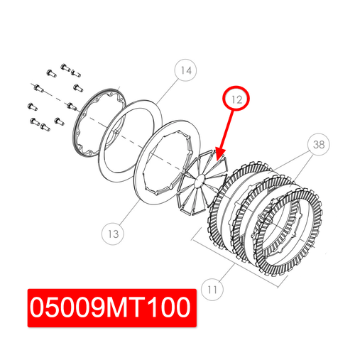 TRS Clutch Diaphragm Finger