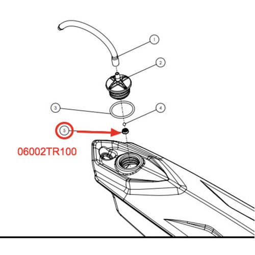 TRS Fuel tank Cap – Valve closure