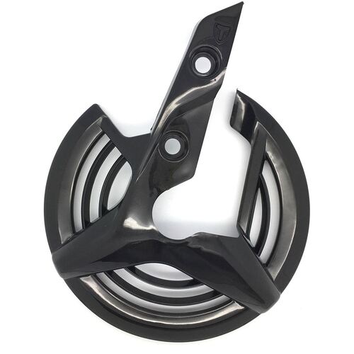 TRS Disc Protector, Front, Black. (08001TR101)