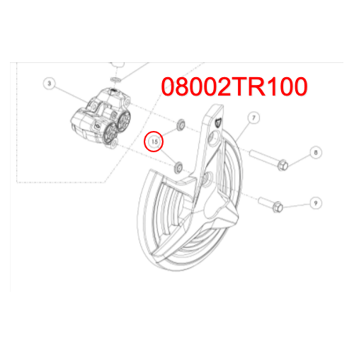 TRS Bushing, Front Disc Protector