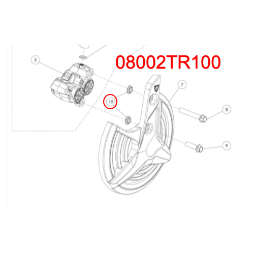 TRS Bushing, Front Disc Protector