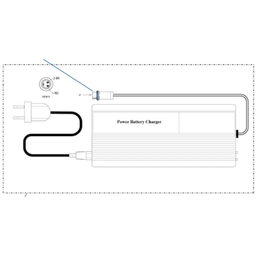TRS CHARGER DC54,6V 4A - ONE-E 20
