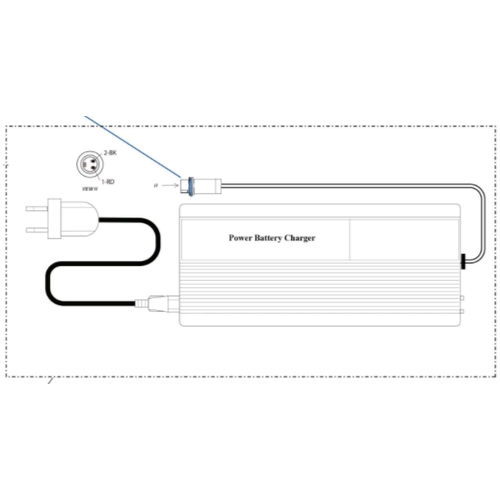 TRS CHARGER DC54,6V 4A - ONE-E 20