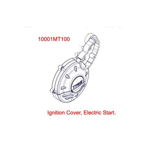 TRS Ignition Cover ES - Black