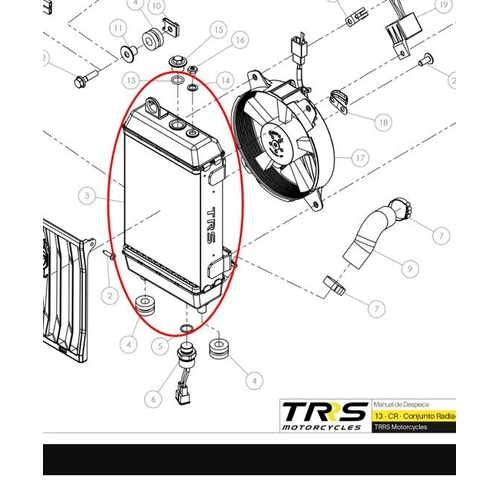 TRS Radiator 18RR<