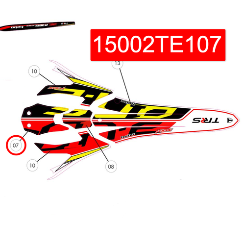 TRS Sticker - Controller Box ON-E 2021
