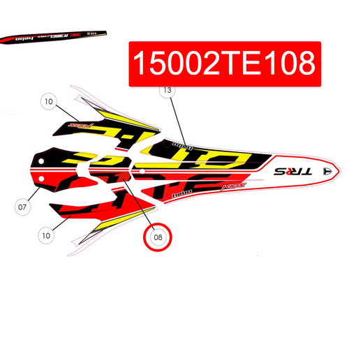 TRS Sticker - Controller Cover ON-E 2021