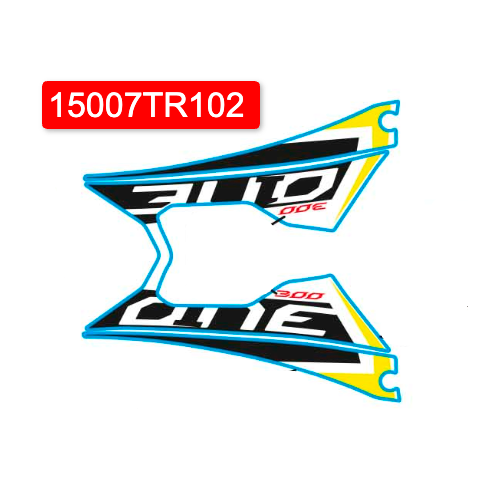 TRS STICKER, AIR FILTER ACCESS COVER ONE 2018