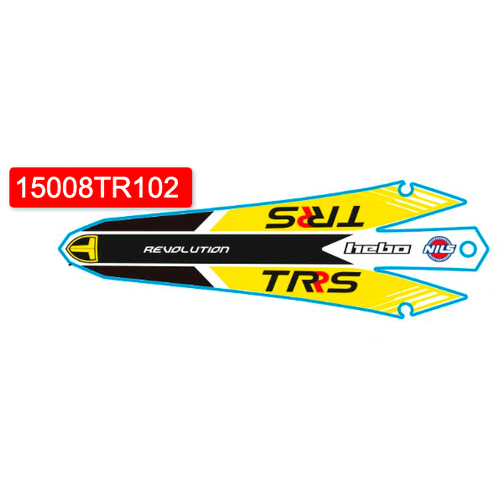 TRS STICKER, REAR MUDGUARD (FENDER) ONE 2018