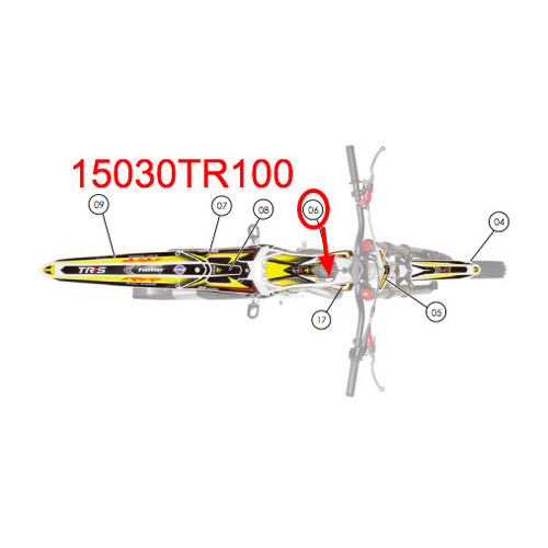 Stickers - RR17 Fuel Tank sticker set (3)