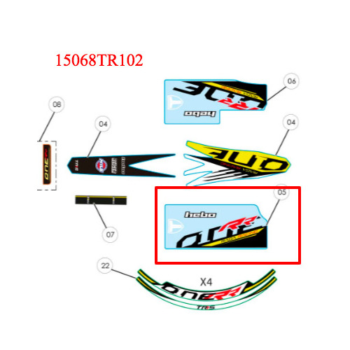 Sticker - Fork Leg LHS 2019 RR