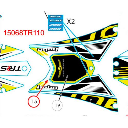 Sticker - Air Filter Box 2019 RR