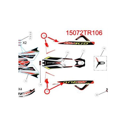 Sticker Set, Frame RR 2020