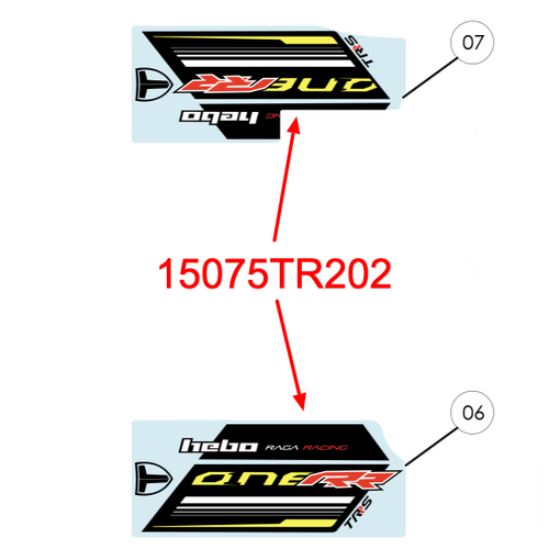 Stickers, Fork Legs (2) RR 2020