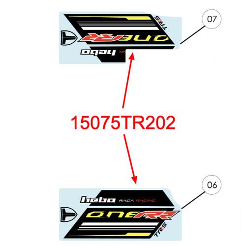 Stickers - Fork Legs (2) RR 2020
