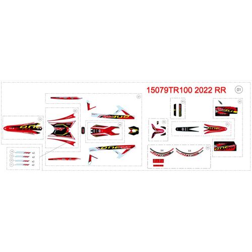 Sticker Kit ONE, RR 2022