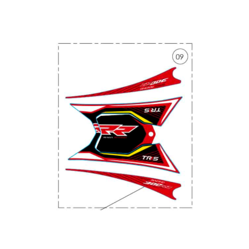 Sticker set - Air Filter, RR 2022