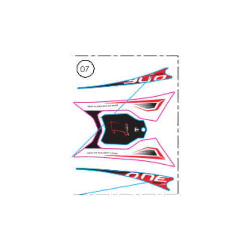 Stickers - AIR FILTER BOX 2024 ONE-R