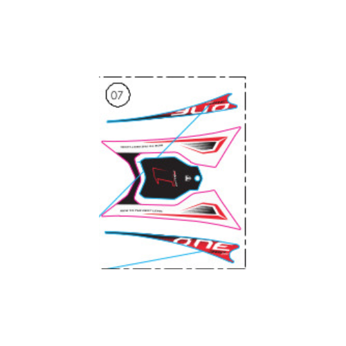 Stickers - AIR FILTER BOX 2024 ONE-R