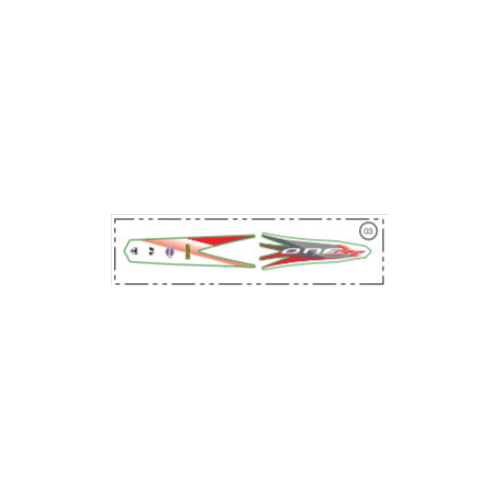 Sticker -  FRONT MUDGUARD RR 2024