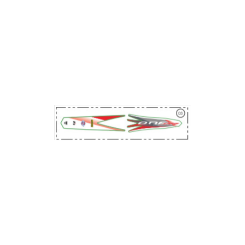Sticker -  FRONT MUDGUARD RR 2024