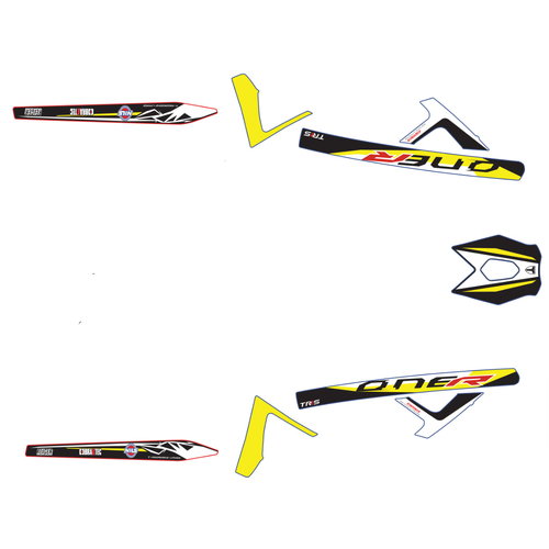 Sticker set - TRS 2025 ONE R Frame