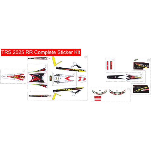 Stickers - TRS RR25 Set Complete