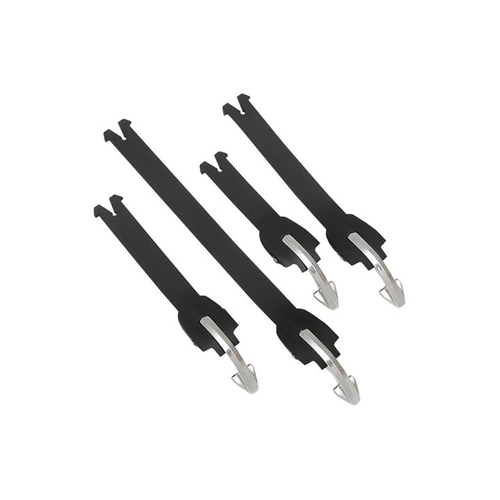 AlpineStars Boots Straps (Tech T) Black + White