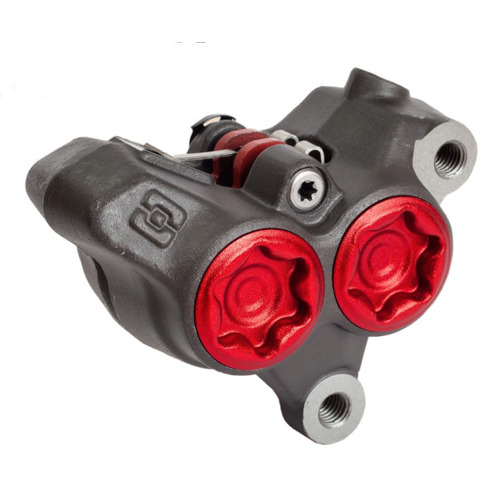 BRAKTEC FRONT CALIPER EVO4, 8mm Banjo, BP388 pads.
