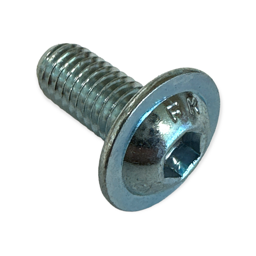 TRS Bolt, M6X14, Button head flanged.