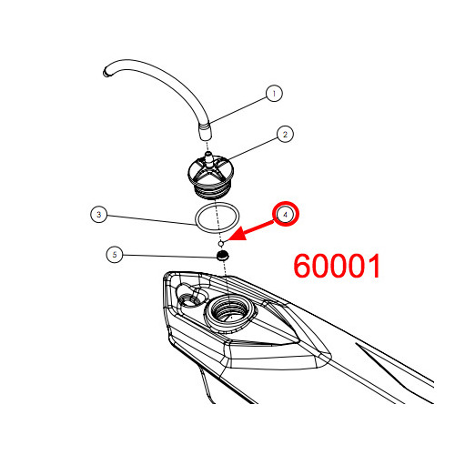 Fuel Tank Cap - ball valve