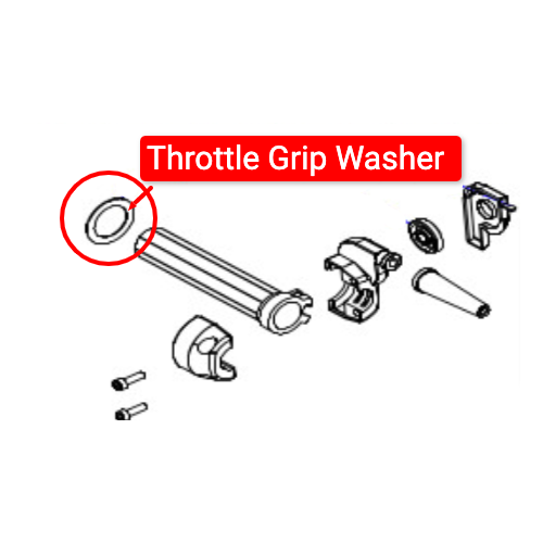 Domino Throttle Grip Washer