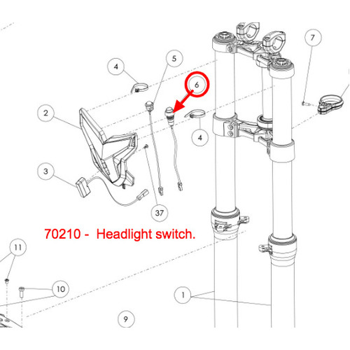 Switch - Headlight