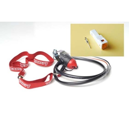 46X001 POWER ON WHEN CAP OFF Bike It MAGNETIC TRIALS KILL SWITCH WITH LANYARD 