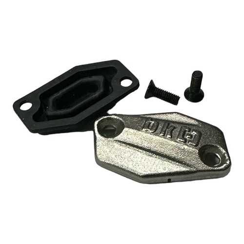 Braktec Clutch M/C Cover Silver  - Mineral Oil.