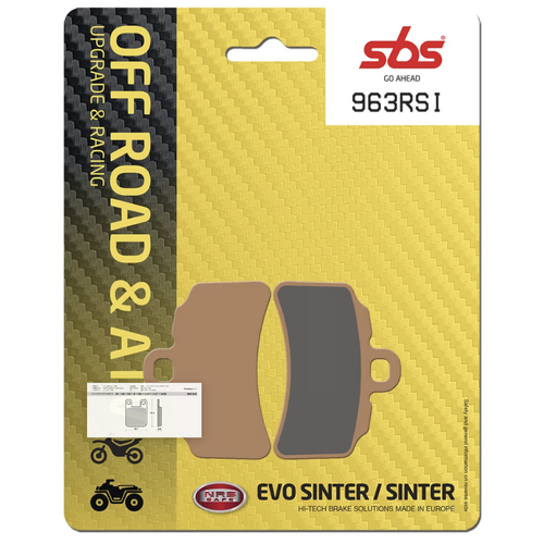 Brake Pads - Sintered - BP388 shape